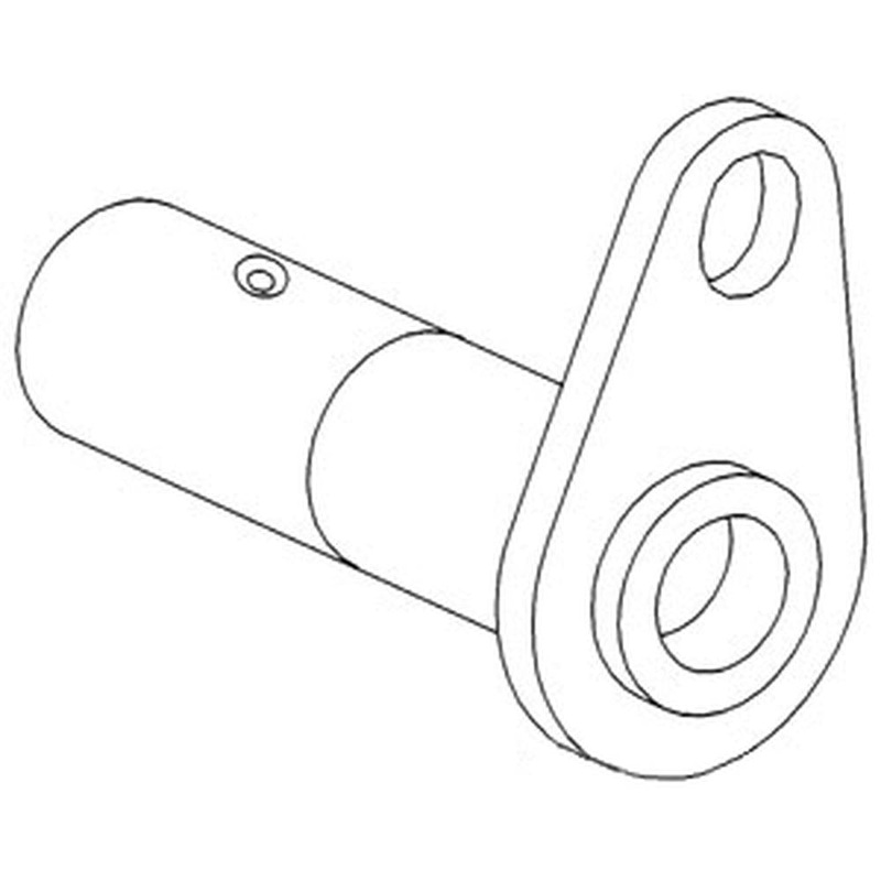 A-A59628 Rear Support Pivot Pin - Fits Case IH Models 1070, 1175, 770, 870, 970