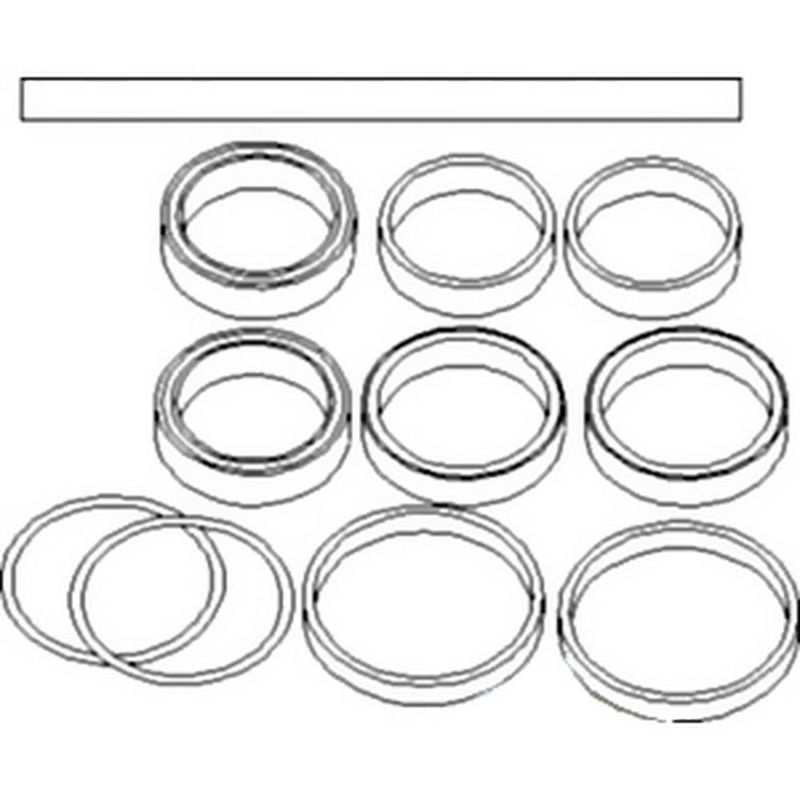 Power Steering Cylinder Seal Kit Fits Massey Ferguson Models
