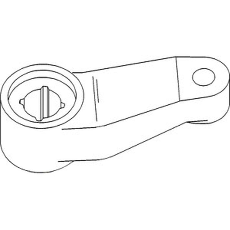 T21519 Steering Arm R/H Fits John Deere  300B, 301A, 302, 302A, 401B, 401C, 310