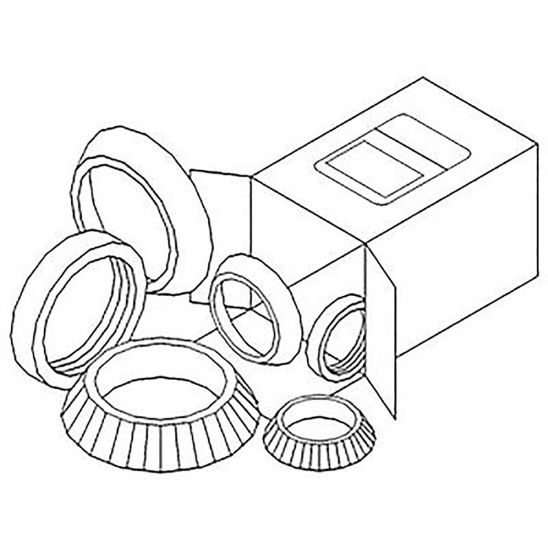 Wheel Bearing Kit Fits John Deere Models Replaces WBK Fits JD25