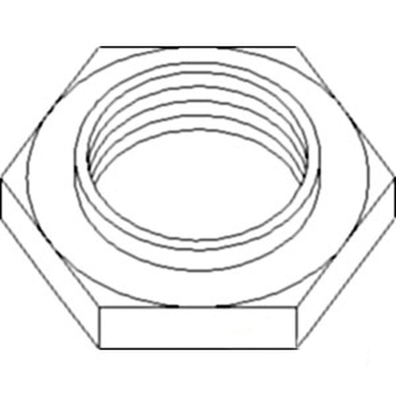 C5NN3707A Steering Gear Worm Bearing Lock Nut Fits Ford New Holland Tractor