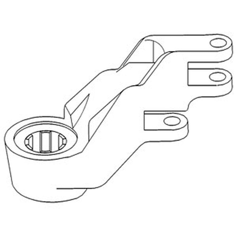 L57016 New RH Steering Arm Fits John Deere 2955 3055 6110 6110L 6120 6120L +