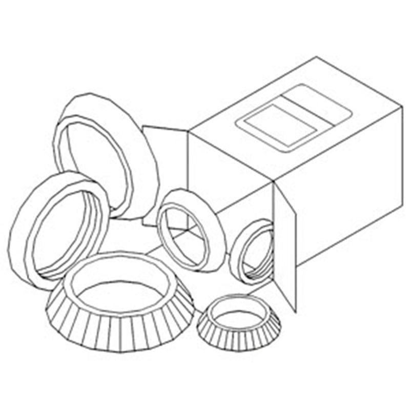 WBKAC8 Wheel Bearing Kit Fits Allis Chalmers 5045 5050 White 1365 1370 2-60