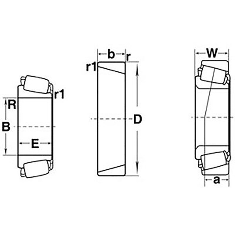 387A Rear Axle Outer Bearing Cone Fits Ford/New Holland 2000 2600 2610 3000