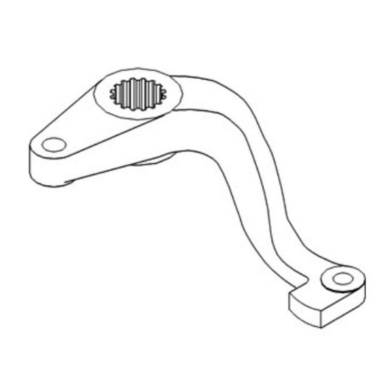 A137742 New RH Steering Arm Fits Case IH Industrial 480A 480B 580A 580B